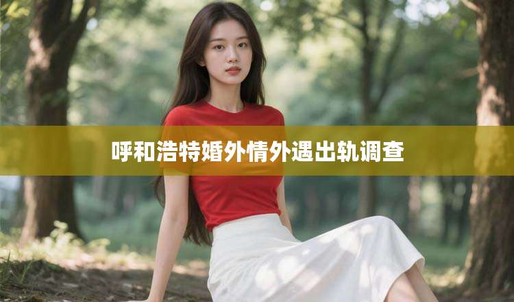 呼和浩特婚外情外遇出轨调查