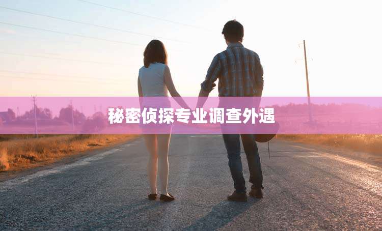 秘密侦探专业调查外遇