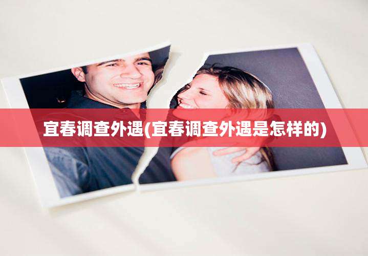 宜春调查外遇(宜春调查外遇是怎样的)