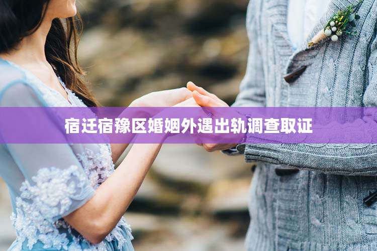 宿迁宿豫区婚姻外遇出轨调查取证