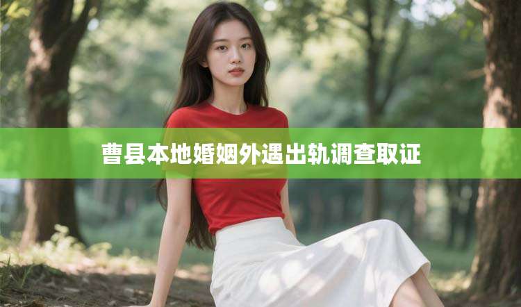 曹县本地婚姻外遇出轨调查取证