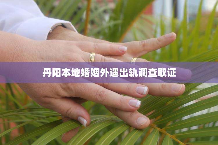 丹阳本地婚姻外遇出轨调查取证