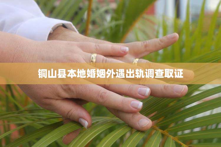 铜山县本地婚姻外遇出轨调查取证