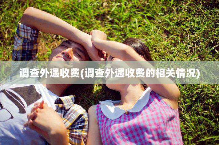 调查外遇收费(调查外遇收费的相关情况)
