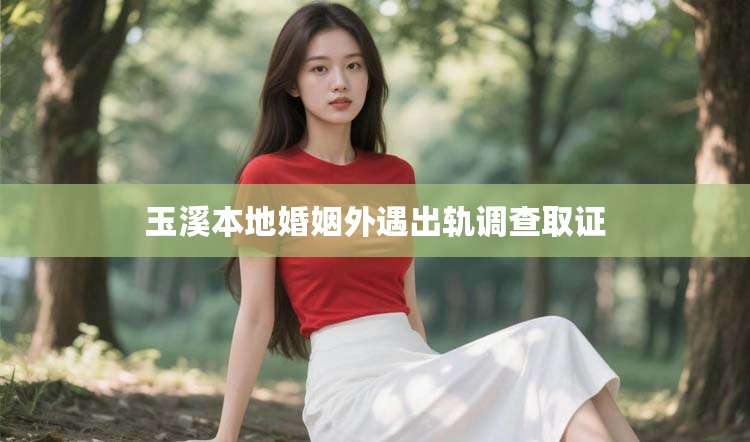 玉溪本地婚姻外遇出轨调查取证