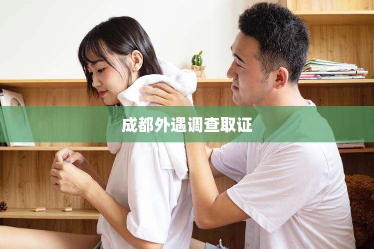 成都外遇调查取证