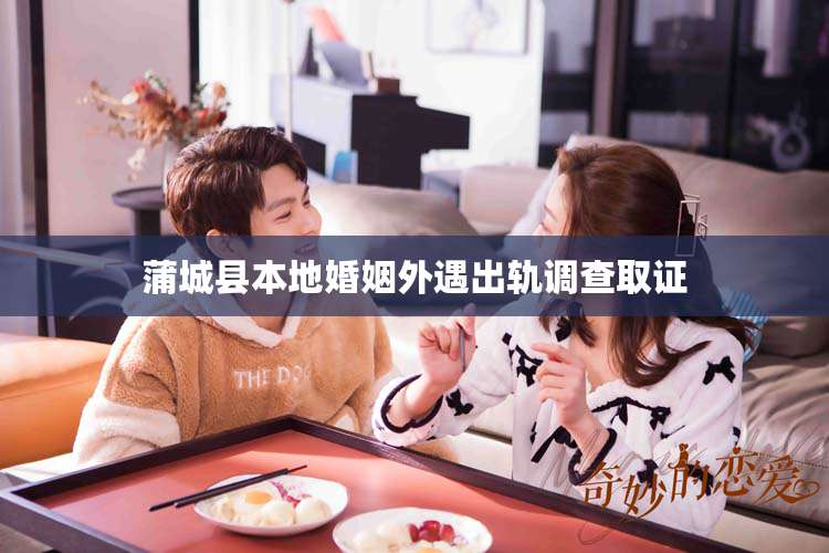 蒲城县本地婚姻外遇出轨调查取证
