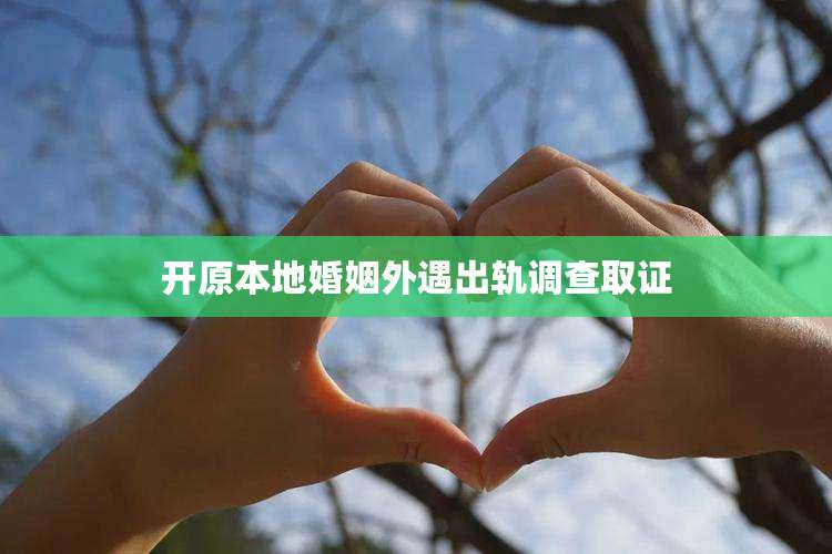 开原本地婚姻外遇出轨调查取证