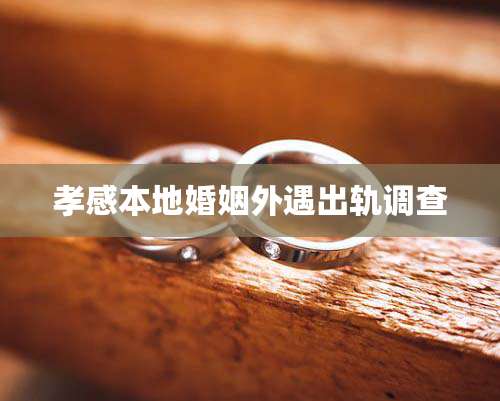 孝感本地婚姻外遇出轨调查