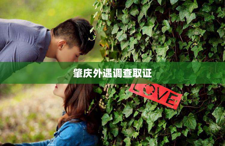 肇庆外遇调查取证